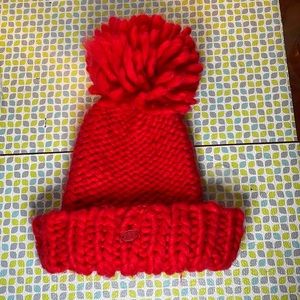 Red Vintage Bula Ski Hat